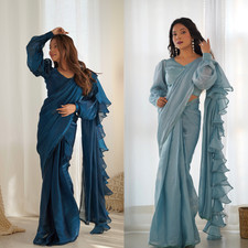 Designer Pre Drapped Saree