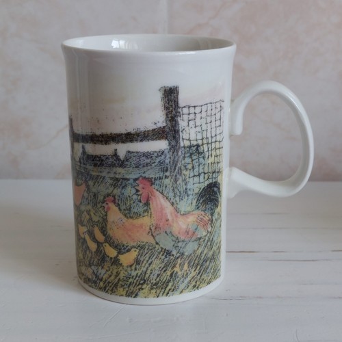 Dunoon pennine chicken mug - chicken,