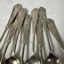 8 Regina (H.S*G) Silver Plated