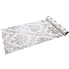 Silver Damask Self Adhesive