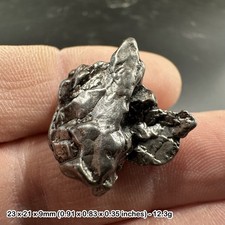 Campo del cielo nickel-iron meteorite - genuine space rocks crystals