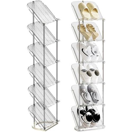 Tier sloping narrow clear - sloping,