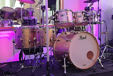 Pearl Masters MCT maple complete drum kit 5 piece + 1 Pearl Export tom