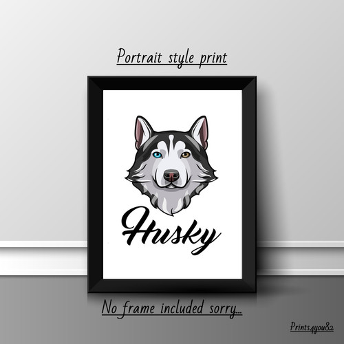 Alaskan husky pet dog - alaskan, a4