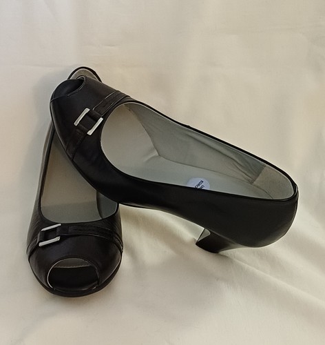 Move womens black leather - move, on