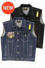 Mens denim jean - denim, sleeveless
