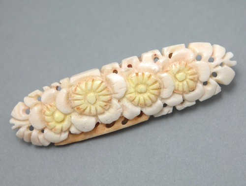 Vintage mid century carved - , &