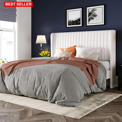 Bed frame queen size velvet - frame,