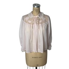 1950s/60s pink bed jacket with