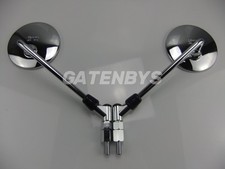 New chrome mirrors fits suzuki - new,
