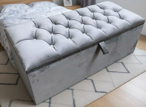 Chesterfield ottoman storage - ottoman,