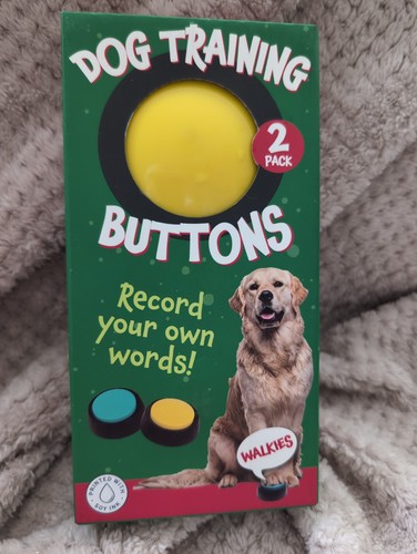 Recordable dog buttons - recordable,
