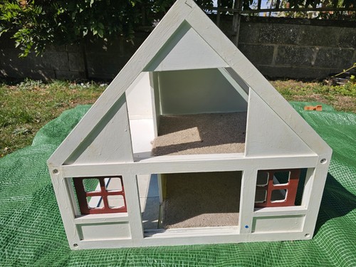 Wooden dolls house with - house,