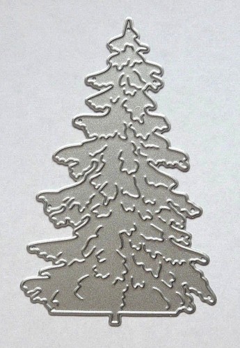 Christmas tree metal die - tree,