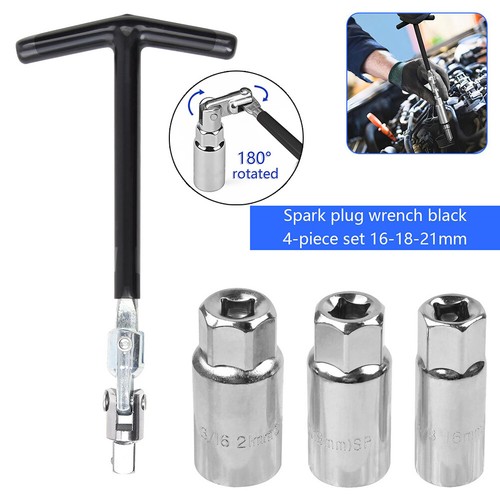 4pc bar spark plug - spark, spanner