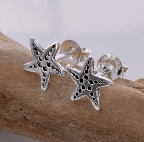 Starfish stud earrings - stud,