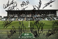 PLYMOUTH ARGYLE SIGNED A4