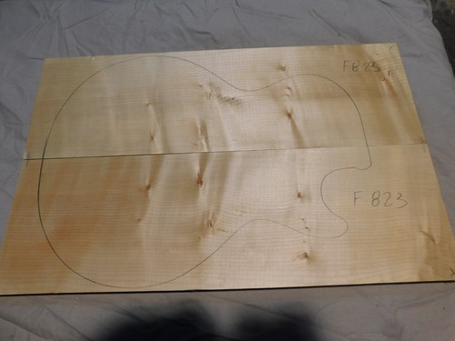 Flame maple carved - maple, top
