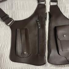 Wild West Fantasy Cosplay Holster Faux Leather Shoulder Bag