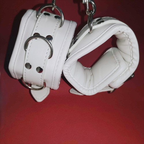 Leather handcuffs wrist - pu,