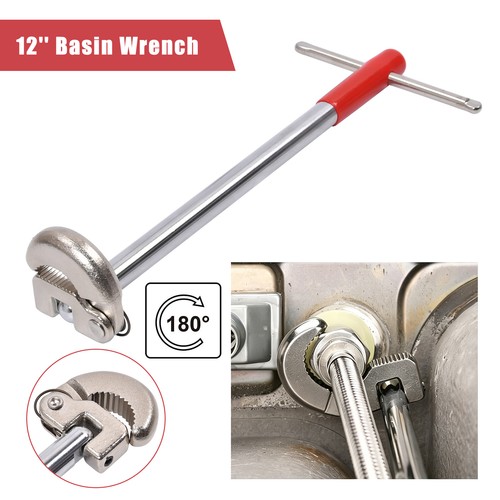 Basin wrench adjustable - 12",