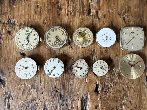 Lot untested vintage watch - of,