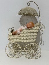 Vintage Miniature Metal Baby