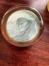 Antique Glass Paperweight 9cm