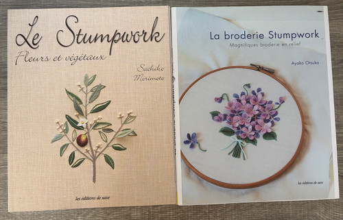Lot stumpwork embroidery - of, 2