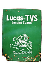 Vintage Lucas-TVS Porcelain