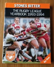 Stones Bitter Rugby League yearbook 1993-1994 6th Year  Excellent condition