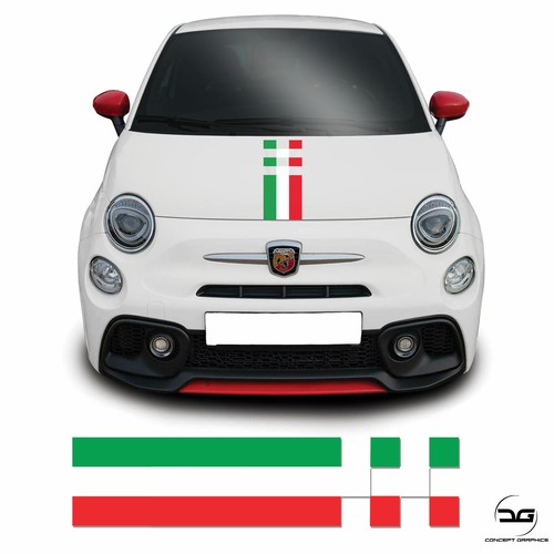 Checkered italian flag bonnet - italian,