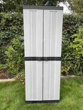 Tall Plastic General Storage Cupboard