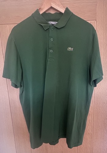Men green lacoste polo - lacoste,