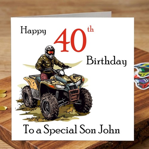 Personalised quad bike - personalised,