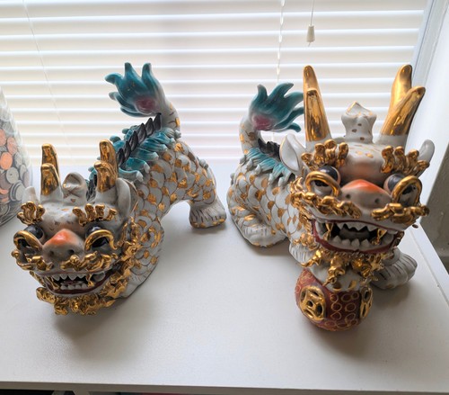 Large vintage ceramic - large, colorful