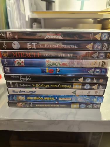 Dvd bundle kids family - 10,