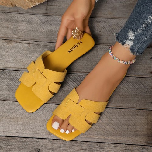 Women flat casual slippers - women's,