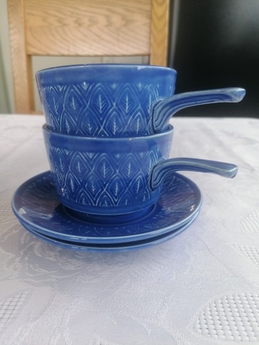 Vintage soup bowls with - vintage,