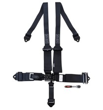 RATCHET Off Road Racing Race Harness Belt 3" to 2" Wide Competition STR BLACK