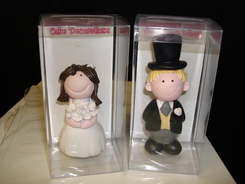 Bride and groom cake - groom,