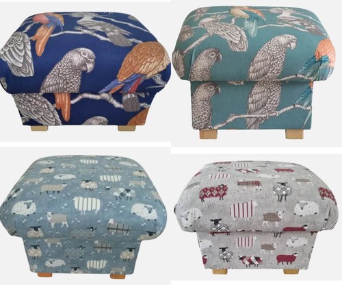 Footstool iliv fabric pouffes - footstool,