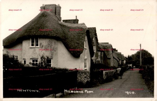 Milborne port postcard newtown - milborne,