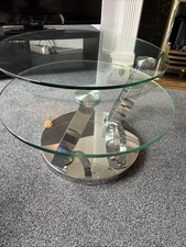 DFS River Glass Coffee Table