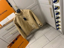 Louis Vuitton Monogram Reversible Windbreaker Jacket Beige