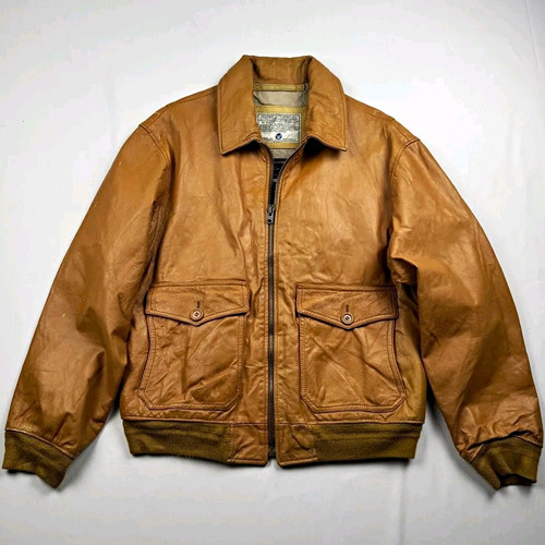 Avirex type brown leather - brown,