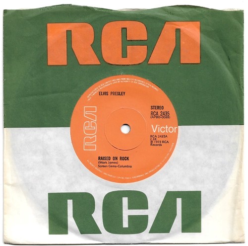 Raised rock elvis - raised, by