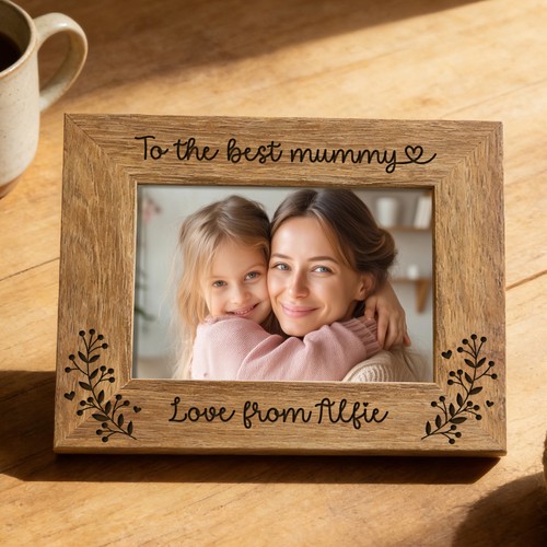 Personalised mummy photo frame - personalised,
