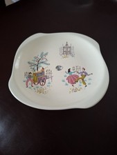 Beswick Dancing Days Cake Plate Vintage  Perfect Condition