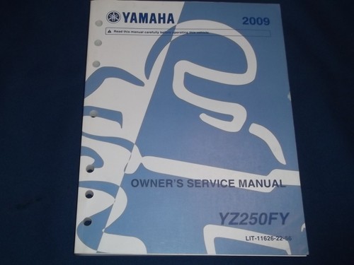 2009 yamaha 250 dirtbike - yz,